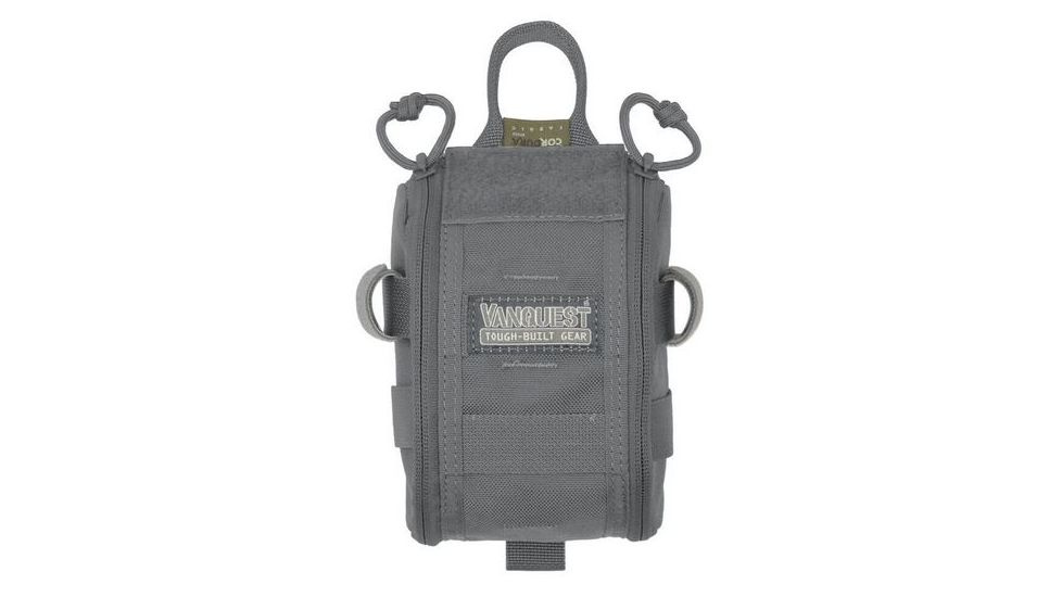 Vanquest Gear FATPack 4X6 First Aid Trauma Pack, Wolf Gray, Small 081146WG
