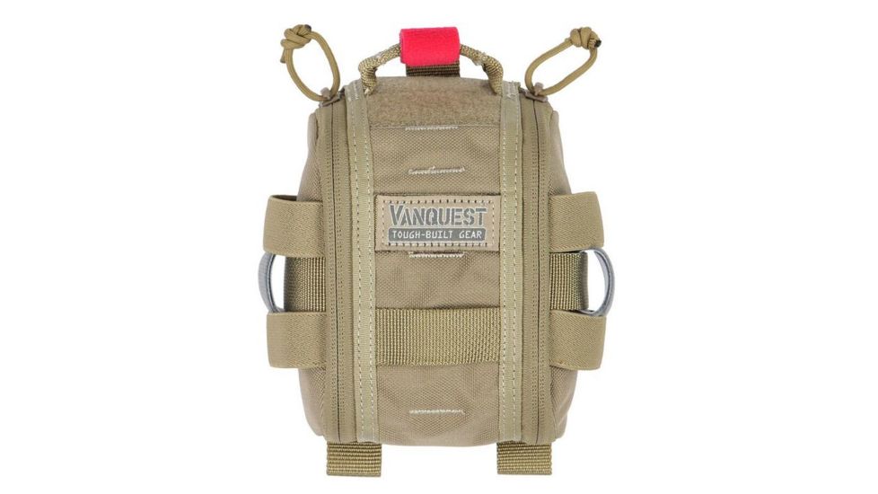Vanquest Gear FATPack Gen-2 First Aid Trauma Pack,4x6, Coyote Tan, Small 081246CT