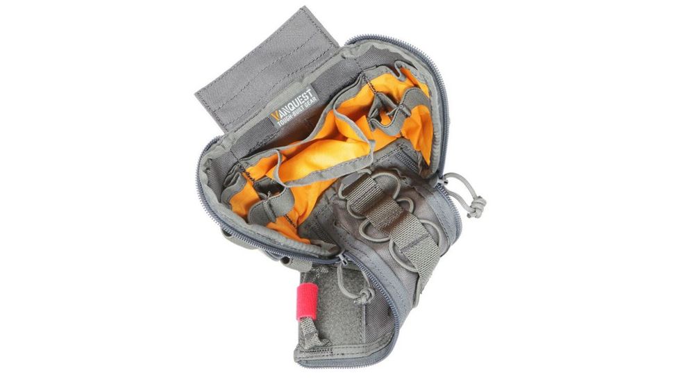 Vanquest Gear FATPack Gen-2 First Aid Trauma Pack,4x6, Wolf Gray, Small 081246WG