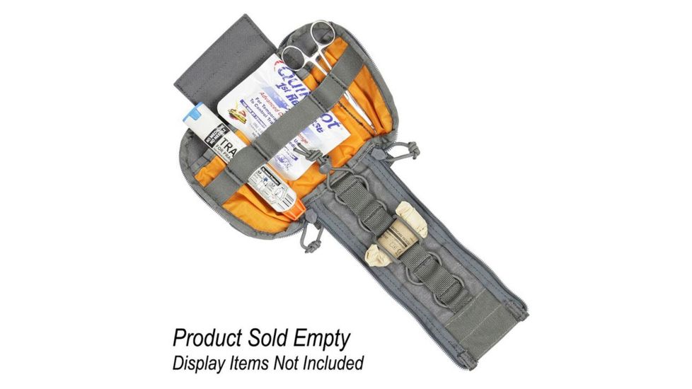 Vanquest Gear FATPack Gen-2 First Aid Trauma Pack,4x6, Wolf Gray, Small 081246WG