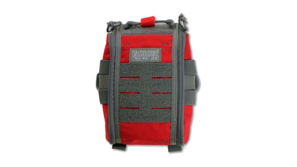 Vanquest Gear Fatpack Gen-2 First Aid Trauma Pack, 5x8, Red, Medium, 081258RD