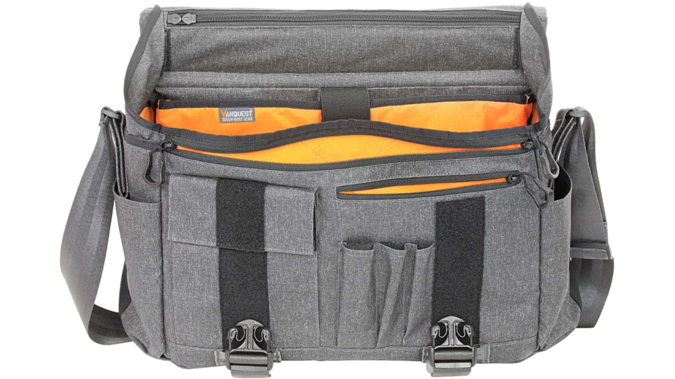 Vanquest Gear Gofer-15 Messenger Bag, Shadow Gray, 15-Inch, 656115SGRY