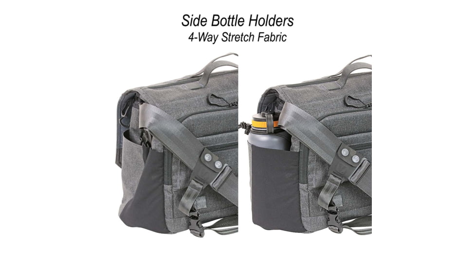 Vanquest Gear Gofer-15 Messenger Bag, Shadow Gray, 15-Inch, 656115SGRY