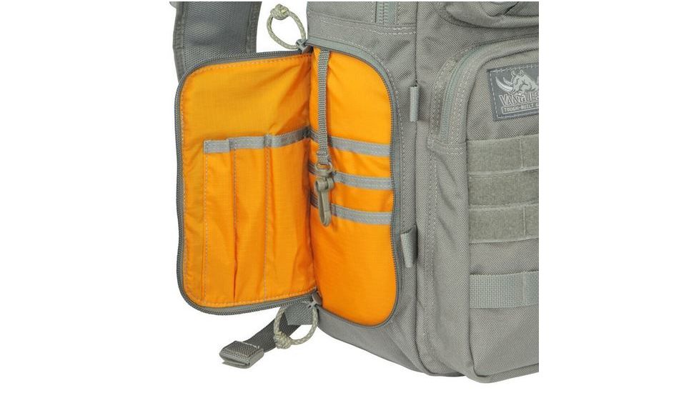 Vanquest Gear JAVELIN 2.0 VSlinger Left-Shoulder-Carry Slingpack, Wolf Gray, Large 760277WG