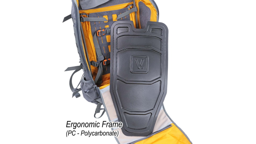 Vanquest Gear Markhor 45 Backpacking Pack, Wolf Gray, Oversized, 773145WG