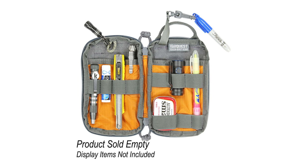 Vanquest Gear PPM-Slim 2.0 Personal Pocket Maximizer, Wolf Gray, 040205WG