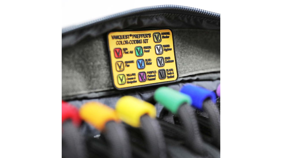 Vanquest Gear Preppers Color-Coding Kit, Multiple, 90PCCKIT