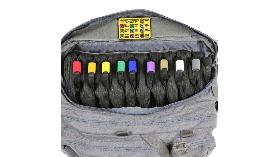 Vanquest Gear Preppers Color-Coding Kit, Multiple, 90PCCKIT