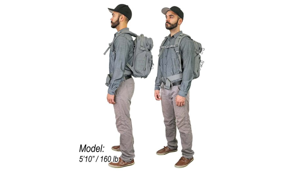 Vanquest Gear Trident-21 Gen-3 Backpack, Wolf Gray, Large, 770321WG
