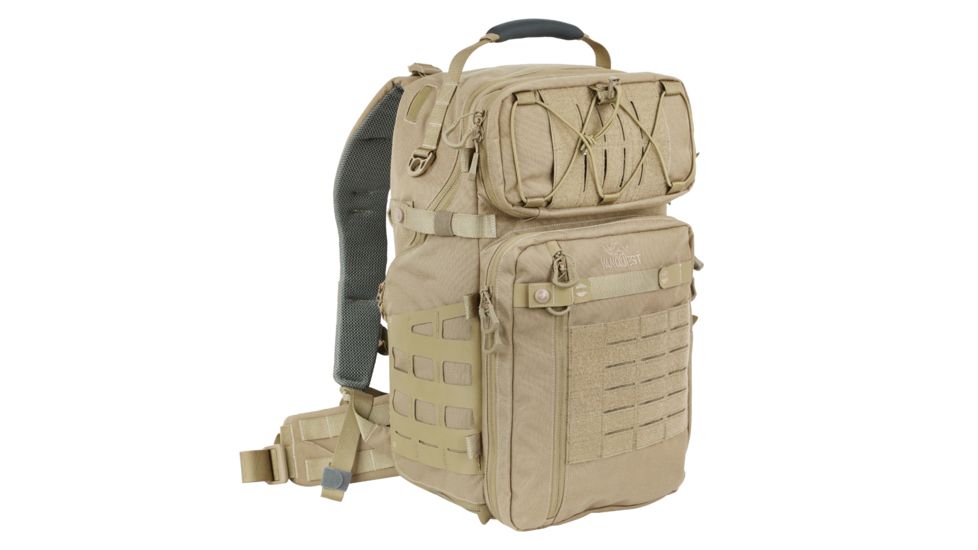 Vanquest Gear TRIDENT-31: 31-L Backpack, Coyote Tan, Large 770131CT