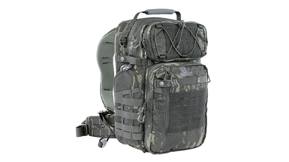 Vanquest Gear TRIDENT-31 31-L Backpack, MultiCam-Black, Large, 770131MCB