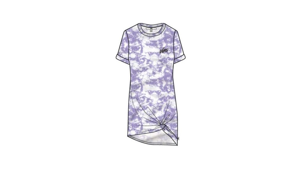 Vans Cloud Dress - Womens, Violet Tulip, Extra Small, VN0A3Z63VUB-XSmall