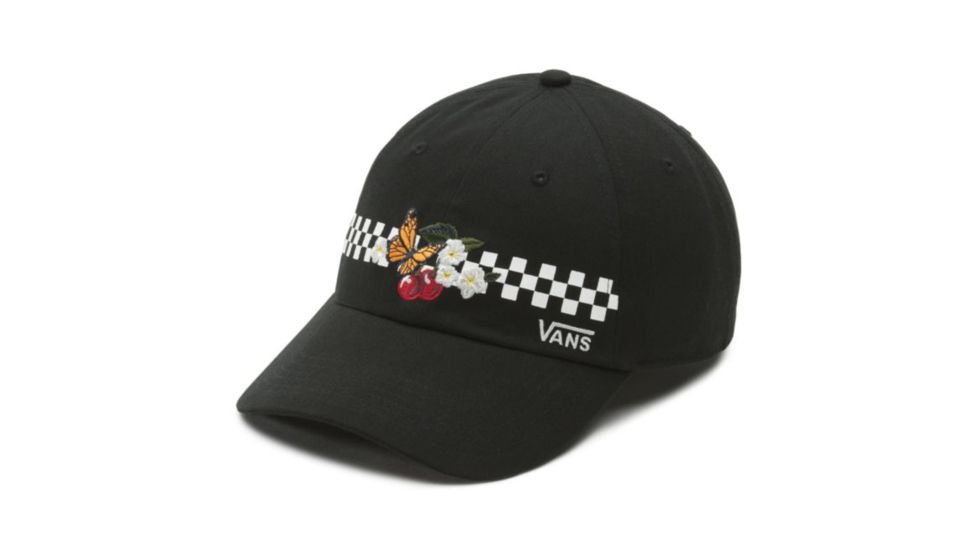 Vans Court Side Hat - Womens, Checker Floral, One Size, VN0A31T6G5U-One Size