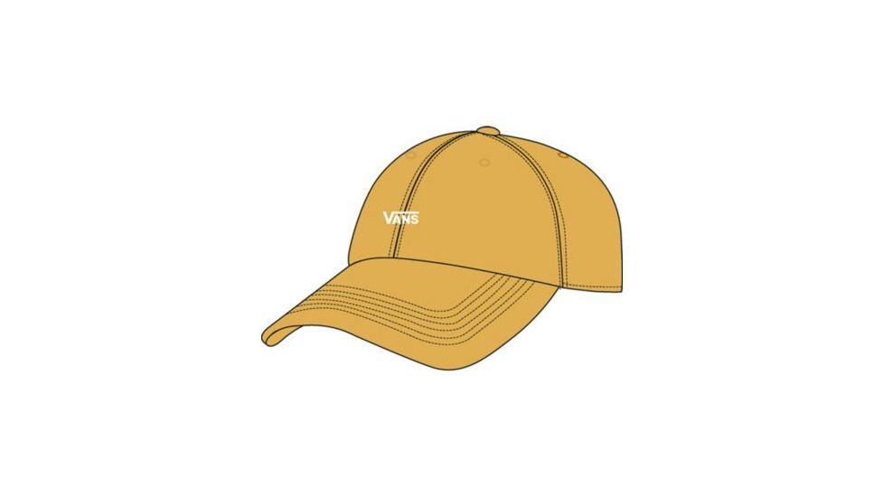 Vans Court Side Hats - Womens, Yolk Yellow/White, One Size, VN0A31T6SD5-One Size