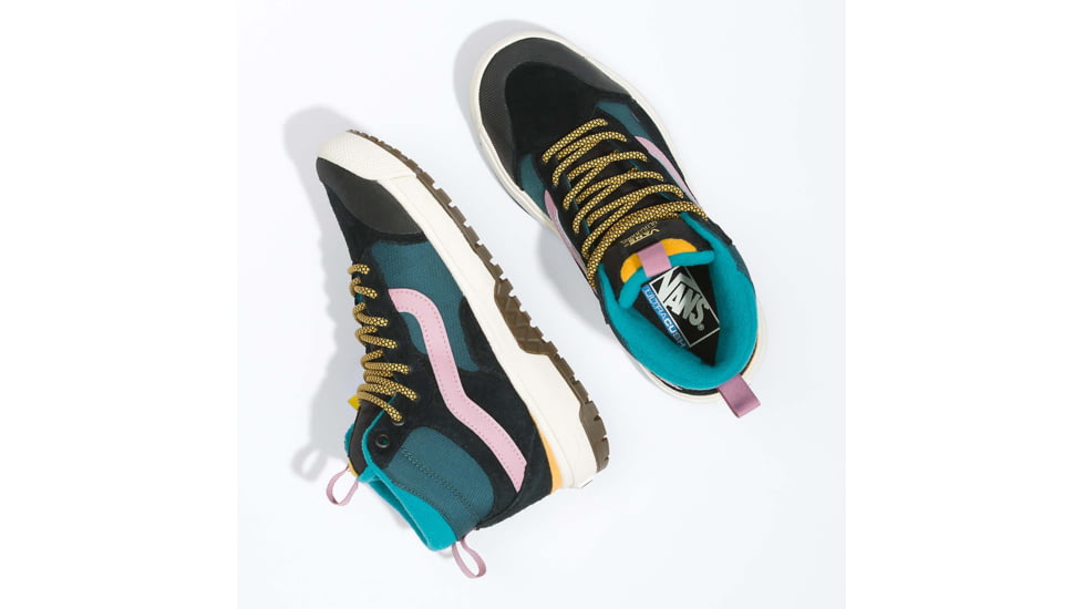 Vans Fu Ultrarange Exo HI MTE-1 Shoes - Womens, Pop Color Black/Multi, 5, VN0A5KS5BML1-M-5