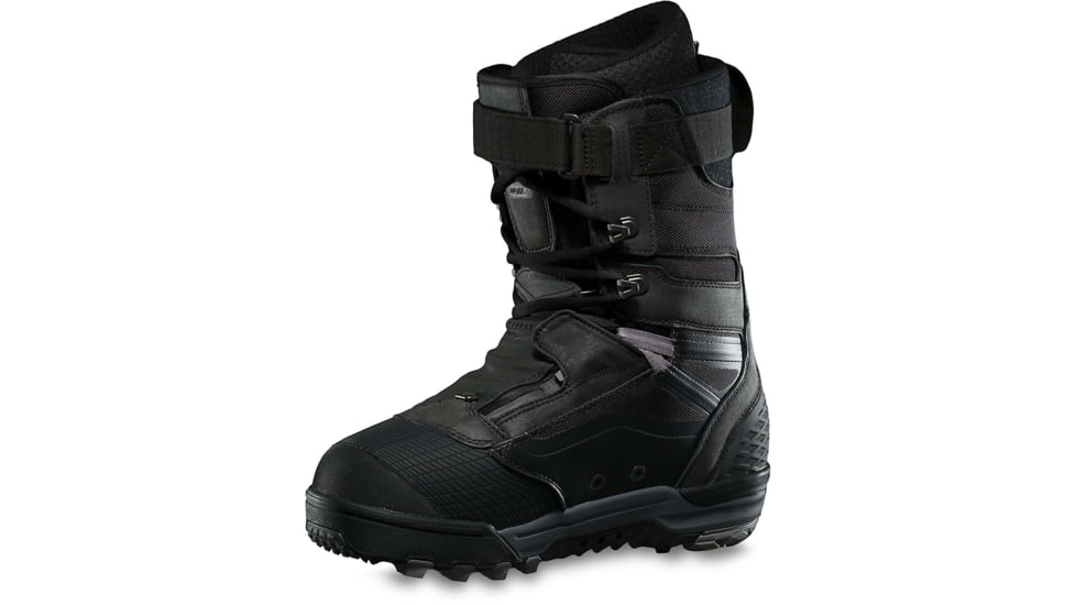 Vans Infuse Snowboarding Boots, 10 US M/11.5 US W, Black/Asphalt, VN0A3DILKOU1-M-10