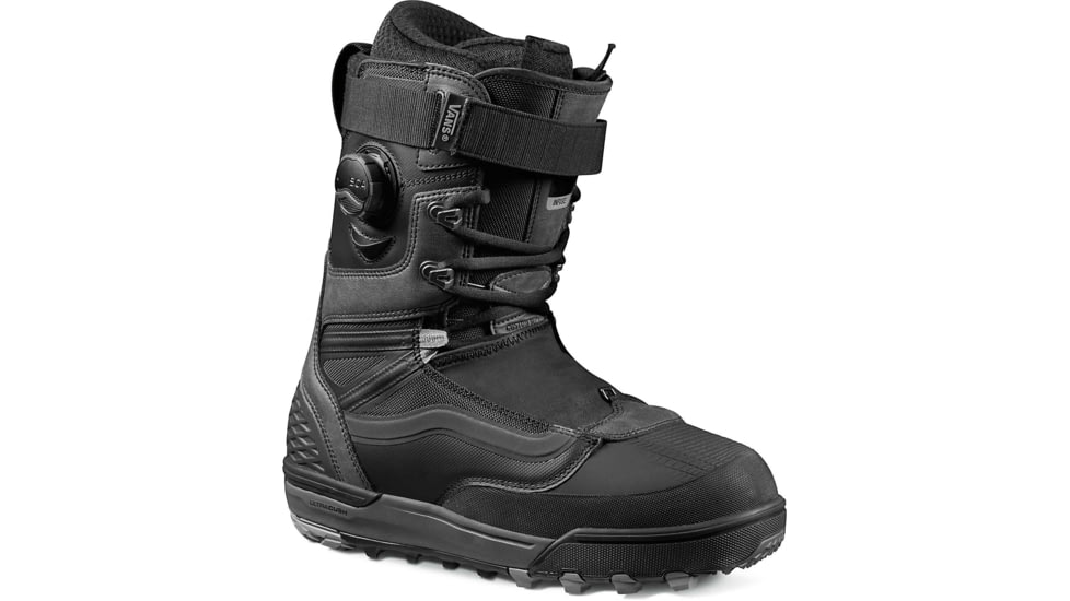 Vans Infuse Snowboarding Boots, 10 US M/11.5 US W, Black/Asphalt, VN0A3DILKOU1-M-10