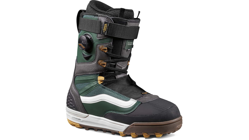 Vans Infuse Snowboarding Boots, 9.5 US M/11 US W, Green/Black, VN0A3DIL2031-M-9.5