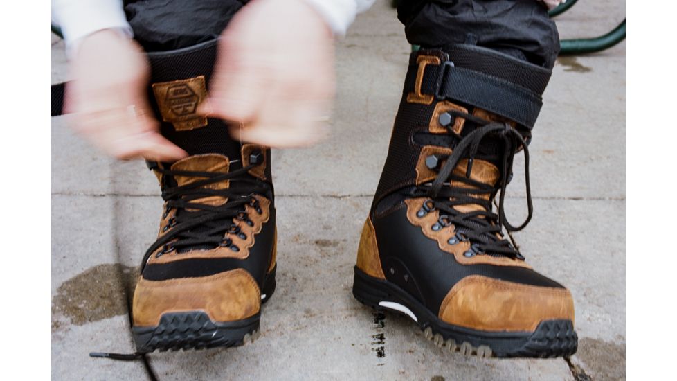 Vans Infuse Snowboard Boots - Mens, Brown/Black, 13 US, VN0A3DILT0Z-13