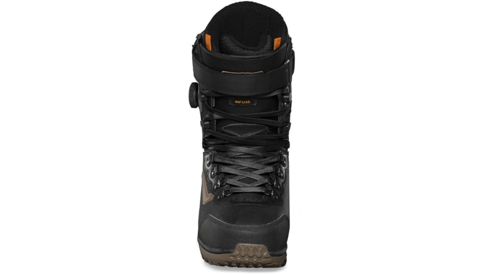 Vans Infuse Snowboarding Boots, 8.5 US M/10 US W, Black/Canteen, VN0A3DIL-0CB-8.5