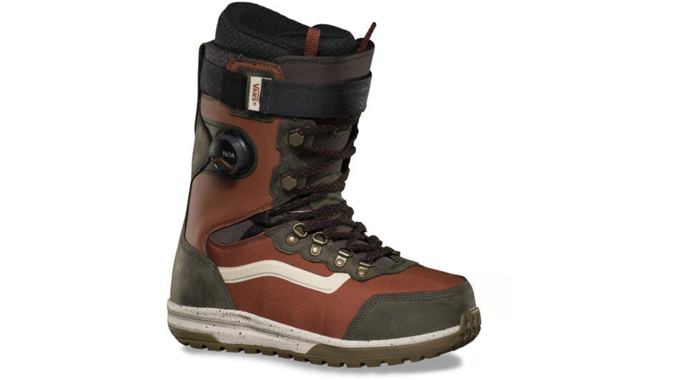 Vans Infuse Snowboarding Boots, 8.5 US M/10 US W, Henna/Black Olive, VN0A3DIL-0CD-8.5