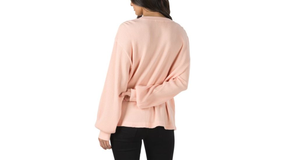 Vans Lorraine Thermal Top - Womens, Rose Cloud, Extra Small, VN0A3T7KOBJ-XSmall