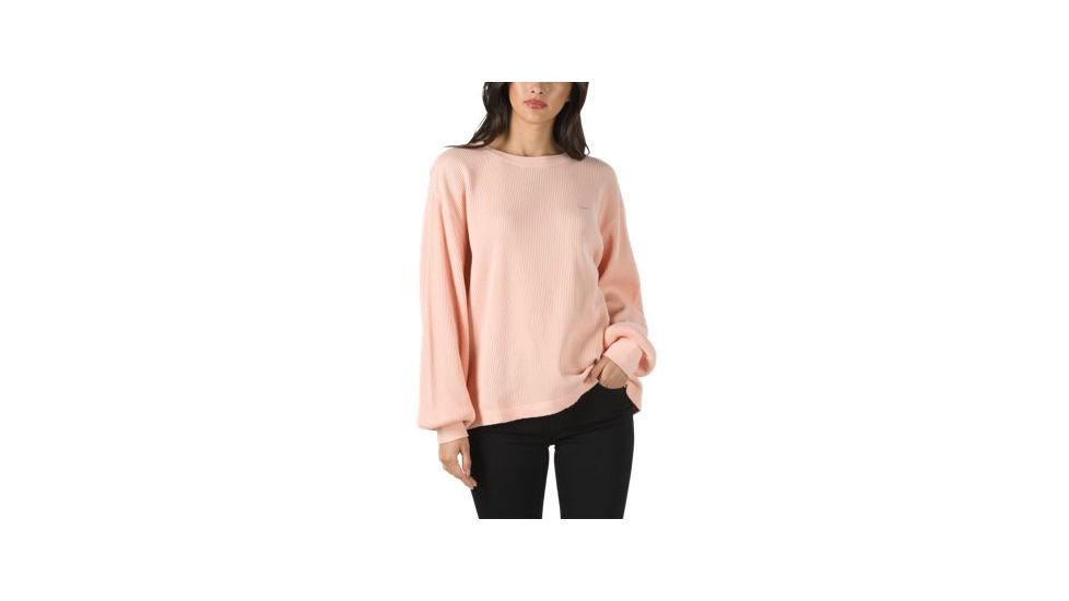 Vans Lorraine Thermal Top - Womens, Rose Cloud, Extra Small, VN0A3T7KOBJ-XSmall