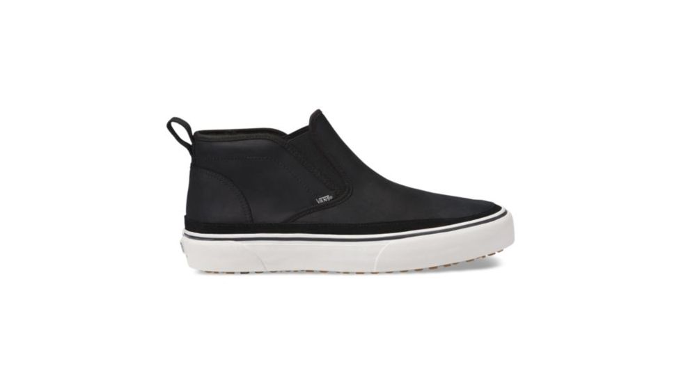 Vans Mid Slip SF MTE Winter Shoes, Black/Marshmallow , Mens 9.5 US, Womens 11 US, VN0A3ZCA1KP-9-5-US-11-US