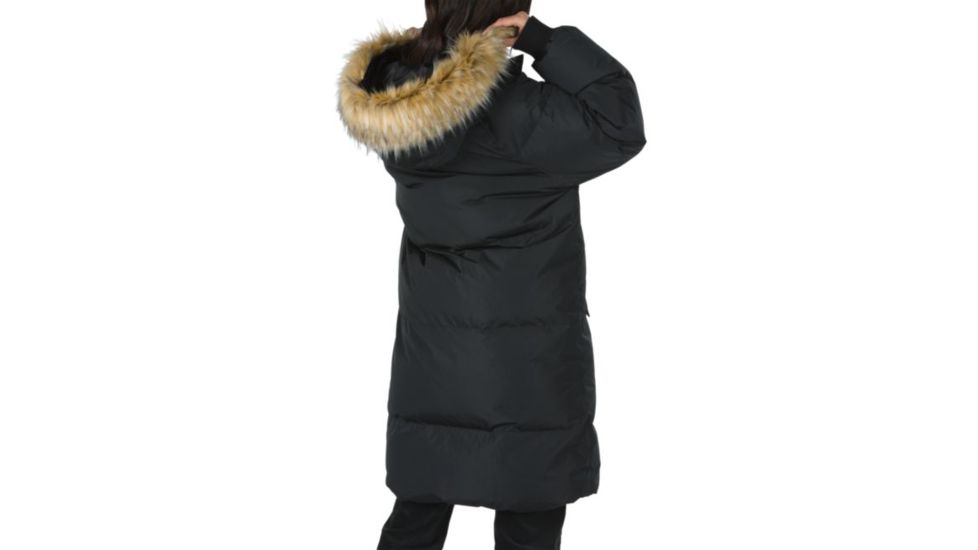 Vans Pullman Faux Fur Puffer MTE Jacket - Womens, Black, Medium, VN0A3T8HBLK-Medium