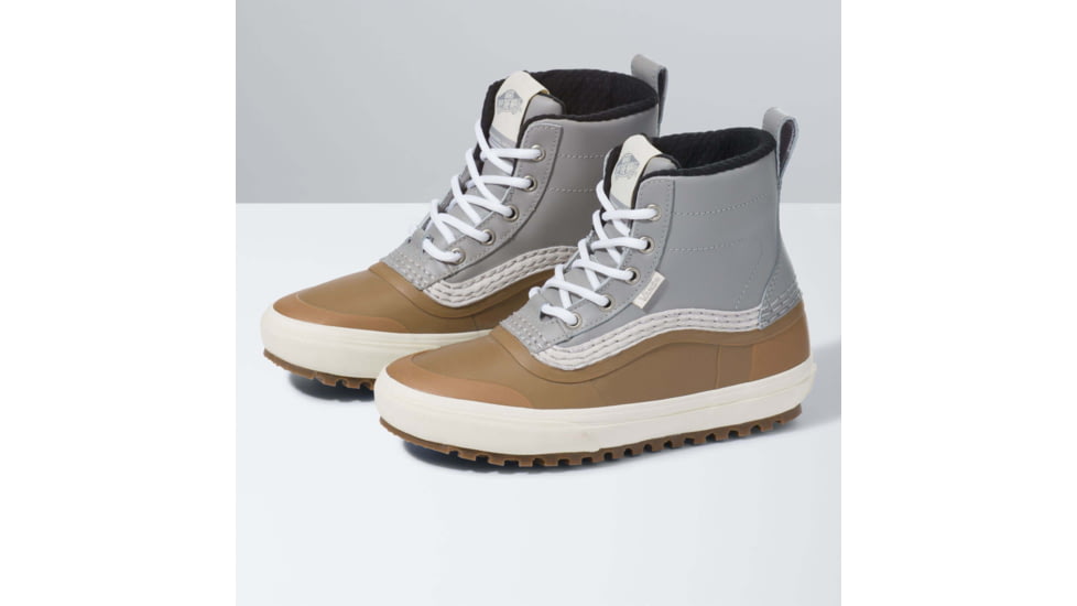 Vans Standard Mid MTE Winter Boot, Gray/Gum, 4 US, VN0A54FU-0CS-4