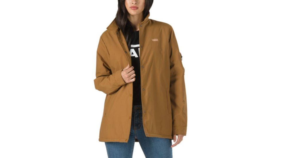 Vans Thanks Coach Sherpa MTE Jacket - Womens, Rubber, Small, VN0A3PDNRBT-Small