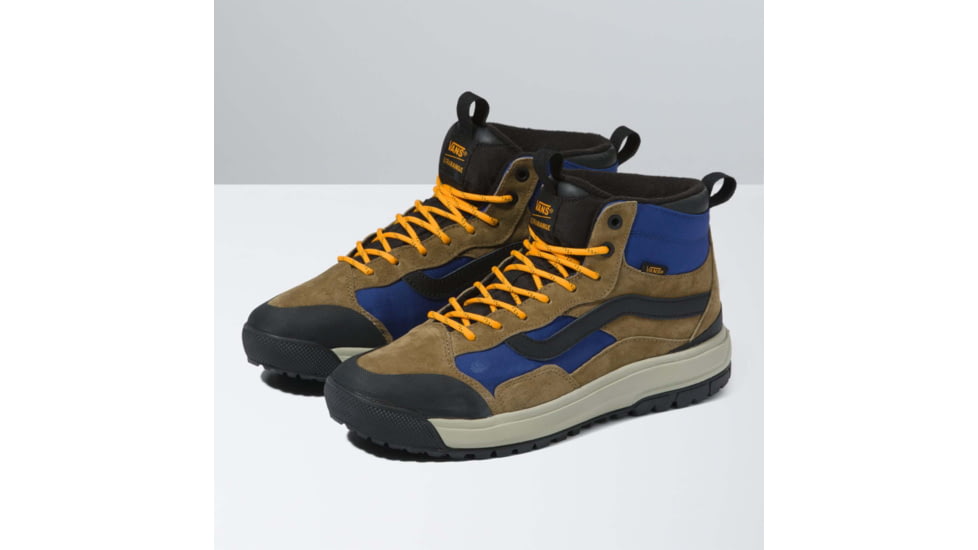 Vans Ultrarange Exo Hi Mte-1 Shoes, Butternut/Moss Gray, 10, VN0A5KS5BAK1-10