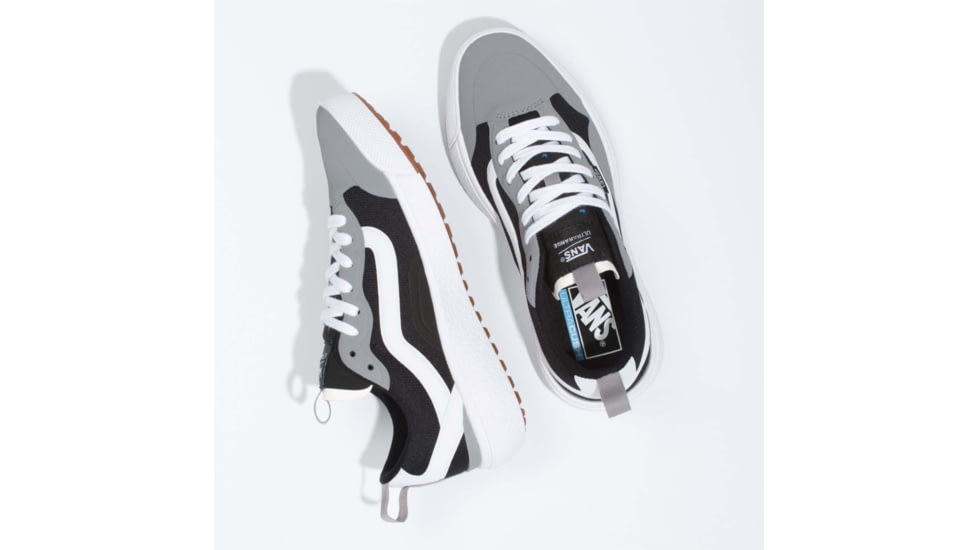 Vans Ultrarange Exo Shoes, Black/Gray/True White, 9 US, Medium, VN0A4U1K2WA-9