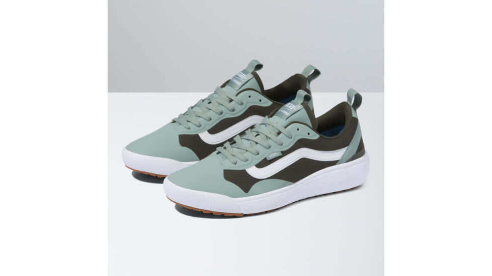 Vans Ultrarange Exo Shoes, Green Milieu/True White, 12, VN0A4U1KBAI1-12