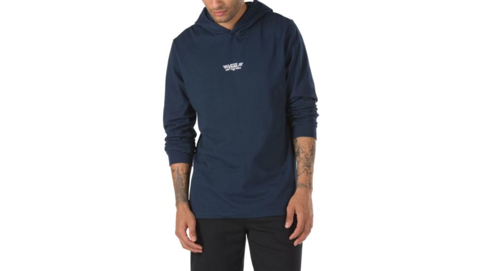Vans Van Doren Hooded Tee - Mens, Dress Blues, Small, VN0A36ZPLKZ-Small