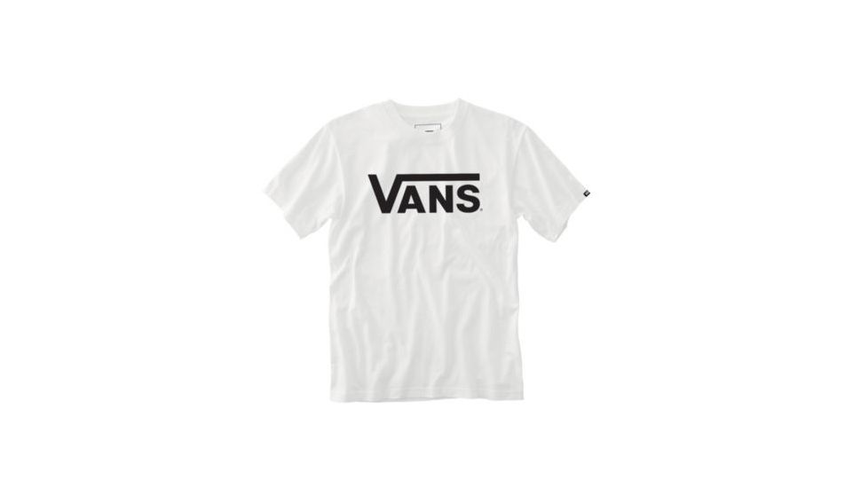 Vans Vans Classic T-Shirt - Mens, White/Black, Small, VN000GGGYB2-Small
