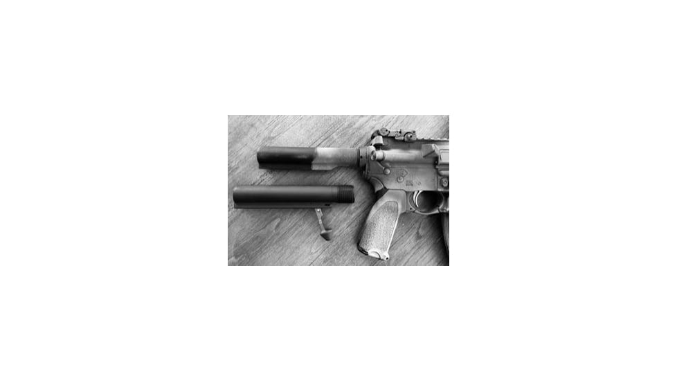 Vantac Direct Access Defense System, Stock Adjusting Buffer Tube, 12in x 2in, D-A-D-S11