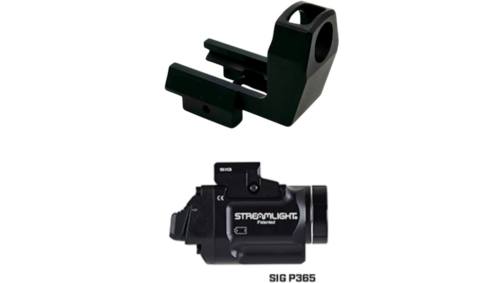 Vantage Point Armory Light-Mounted Compensator - TLR-7 Sub, Sig P365 XMACRO, Black, 40005