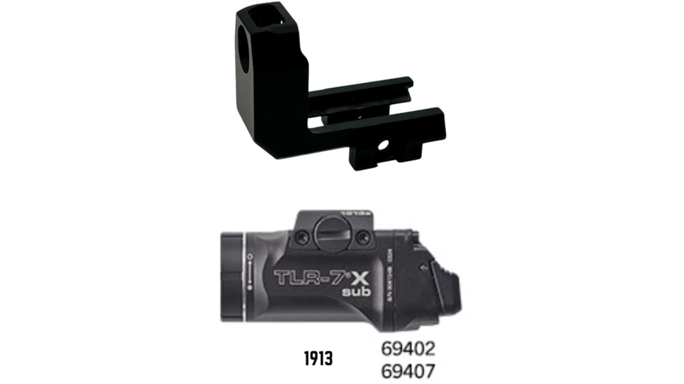 Vantage Point Armory Light-Mounted Compensator - TLR-7 Sub, Taurus Gx4 Carry, Black, 40013