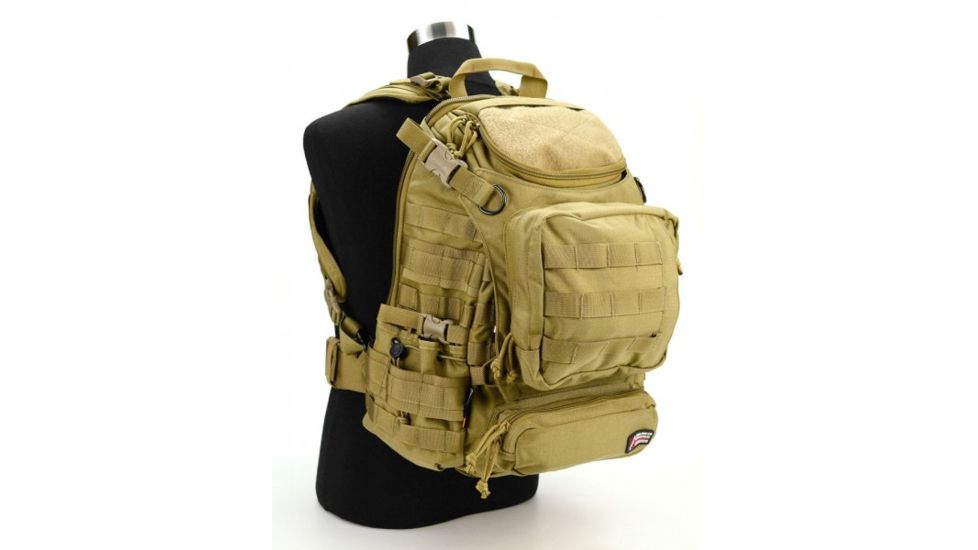 J-Tech Gear Heracles Backpack, Coyote Tan PA01-2800-00 CM
