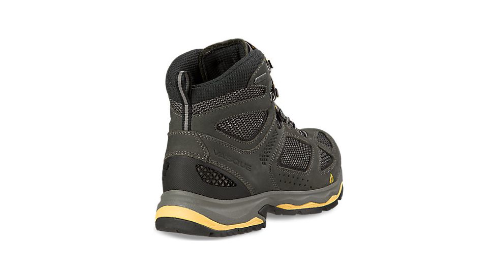 Vasque Breeze III GTX Hiking Boot - Mens-Magnet/Yellow-Medium-14