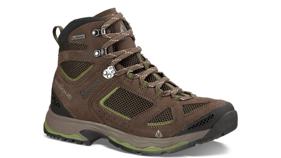 Vasque Breeze III GTX Hiking Boots Mens, Brown Olive/Pesto, 8 US 07188W 080