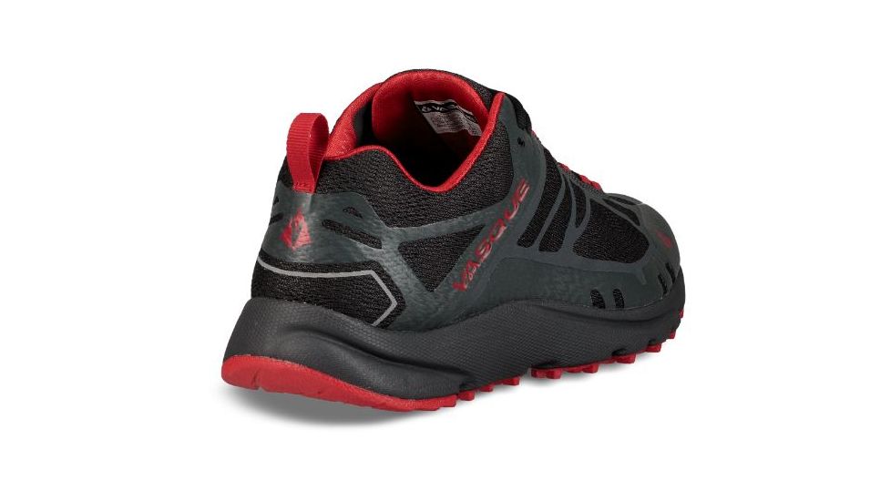 Vasque Constant Velocity II Trail Running Shoes Mens, Magnet/True Red, 14 US, 07676M 140