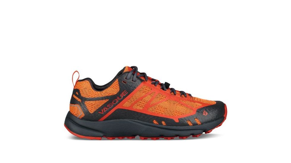 Vasque Constant Velocity II Trail Running Shoes Mens, Orange/Ebony, 9 US, 07680M 090