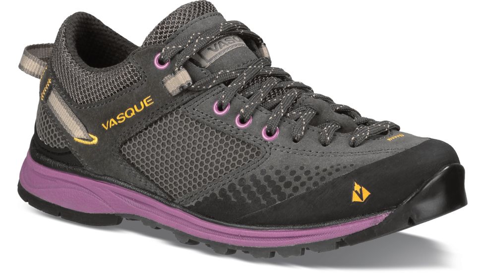 Vasque Grand Traverse Hiking Shoe, Beluga/Dewberry, 7, 7321-070