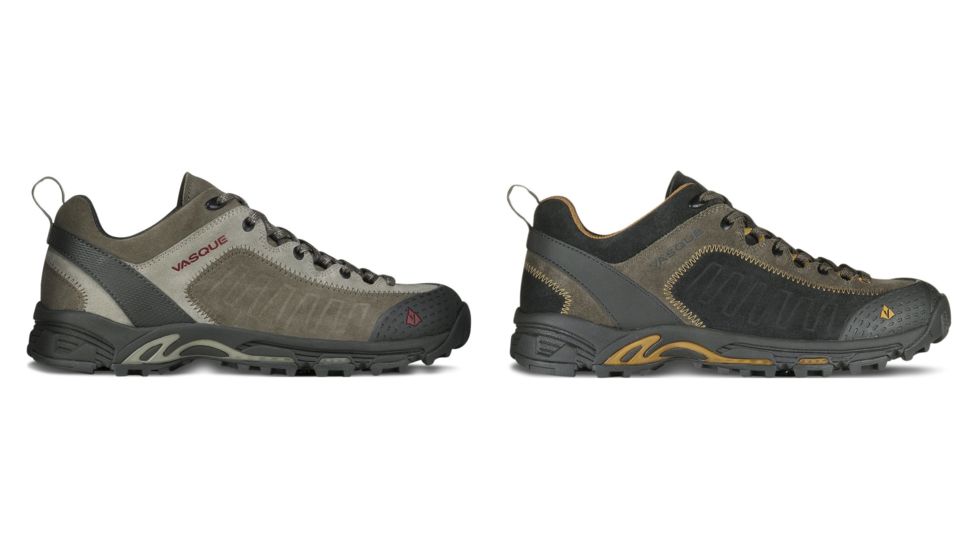 Vasque Juxt Hiking Shoe - Mens, Aluminum/Chili Pepper, Peat/Sudan Brown