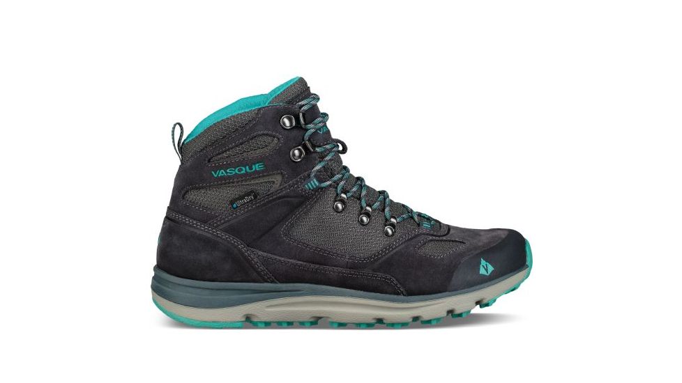 Vasque Mesa Trek UltraDry Hiking Boots Womens, Ebony/Baltic, 7.5 US, 07449M 075