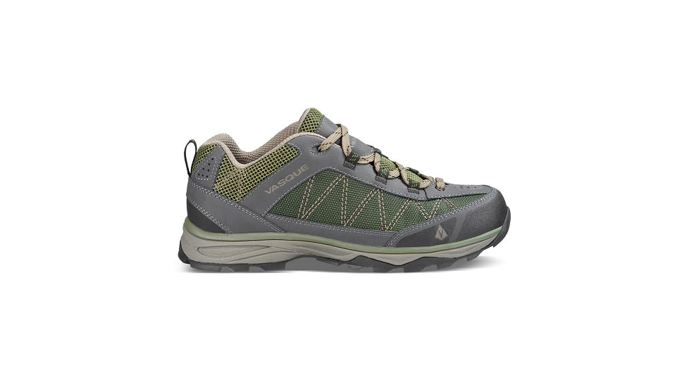 Vasque Monolith Low Hiking Shoe, Ebony/Chive, 11.5, 7352-115