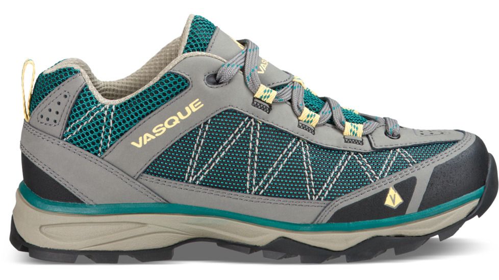 Vasque Monolith Low Hiking Shoe - Womens, Gargoyle/Everglade, 8.5, 07353-M085