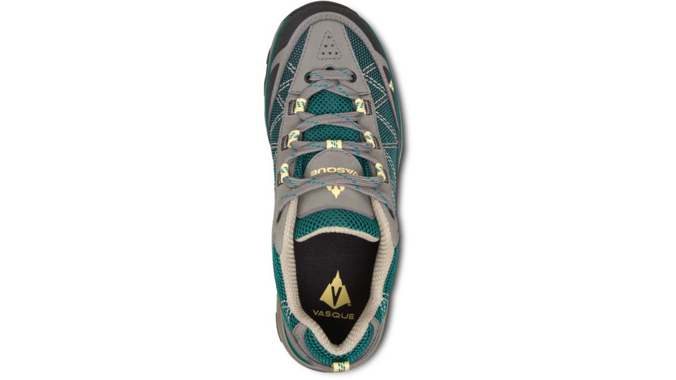 Vasque Monolith Low Hiking Shoe, Gargoyle/Everglade, 6, 7353-060